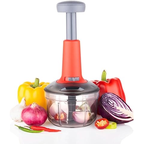 Hand Press Push Chopper 1000 ML